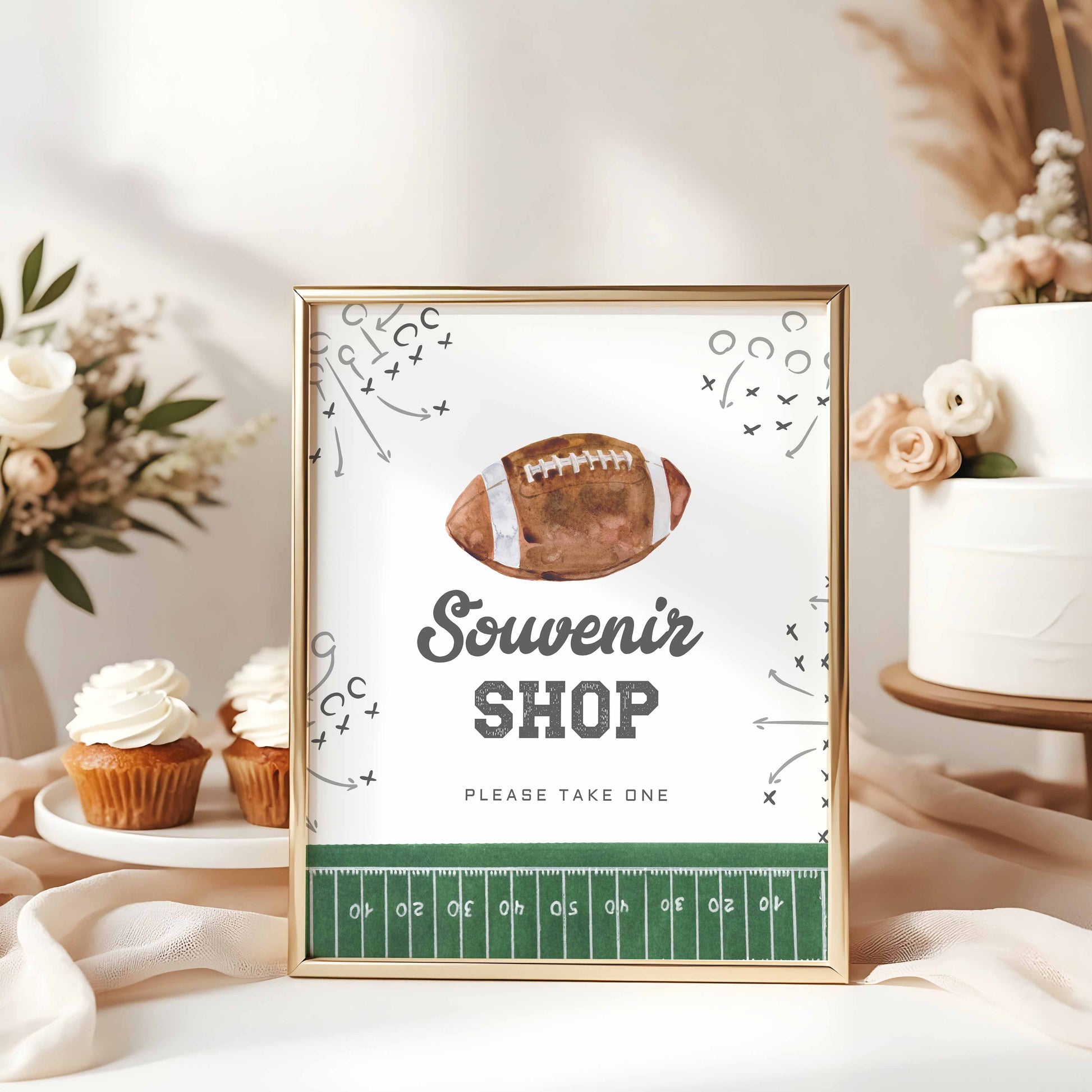 Souvenir Shop Party Sign Printable By High Peaks Studios