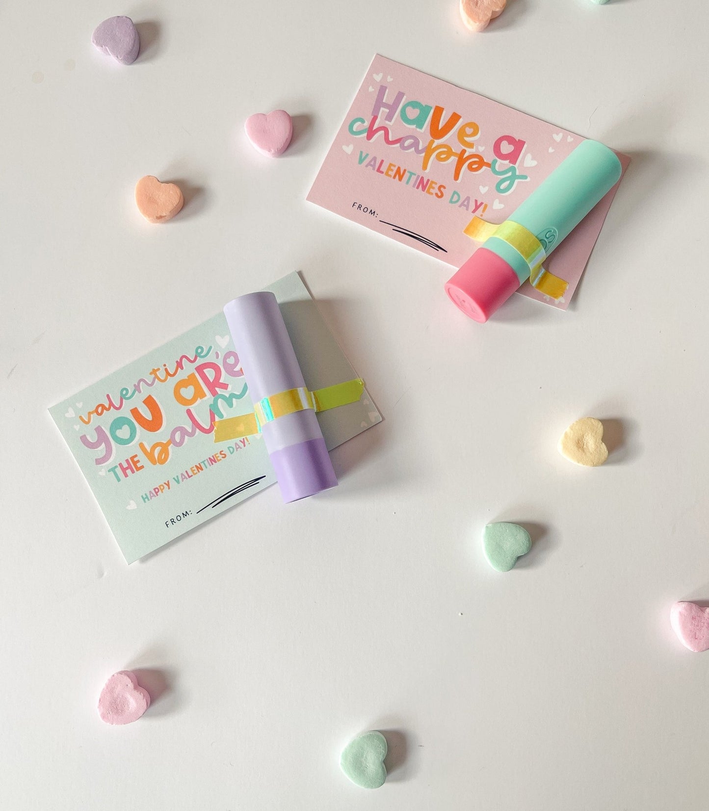 Chapstick Kids Valentine Printables - High Peaks Studios