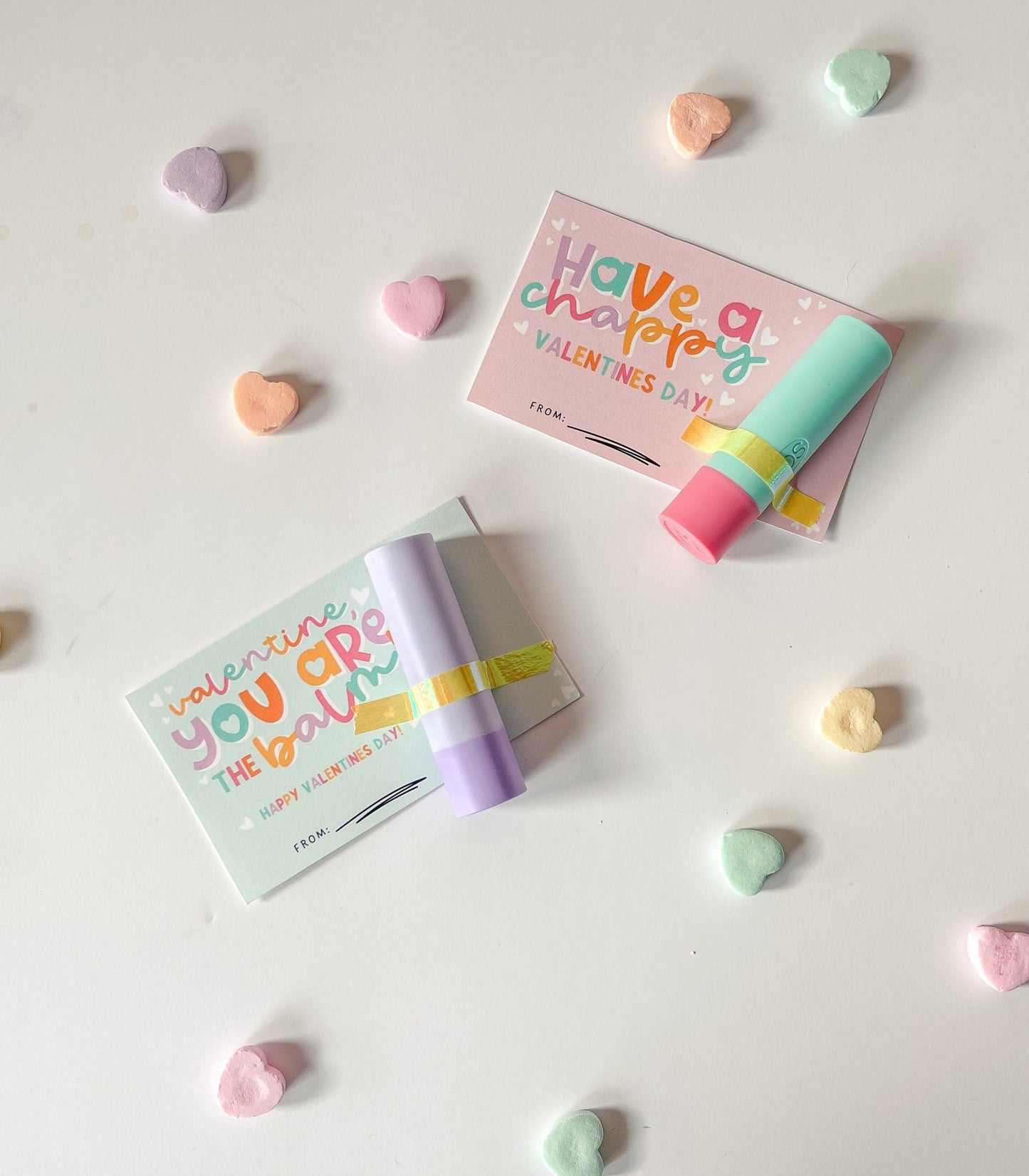 Chapstick Kids Valentine Printables - High Peaks Studios