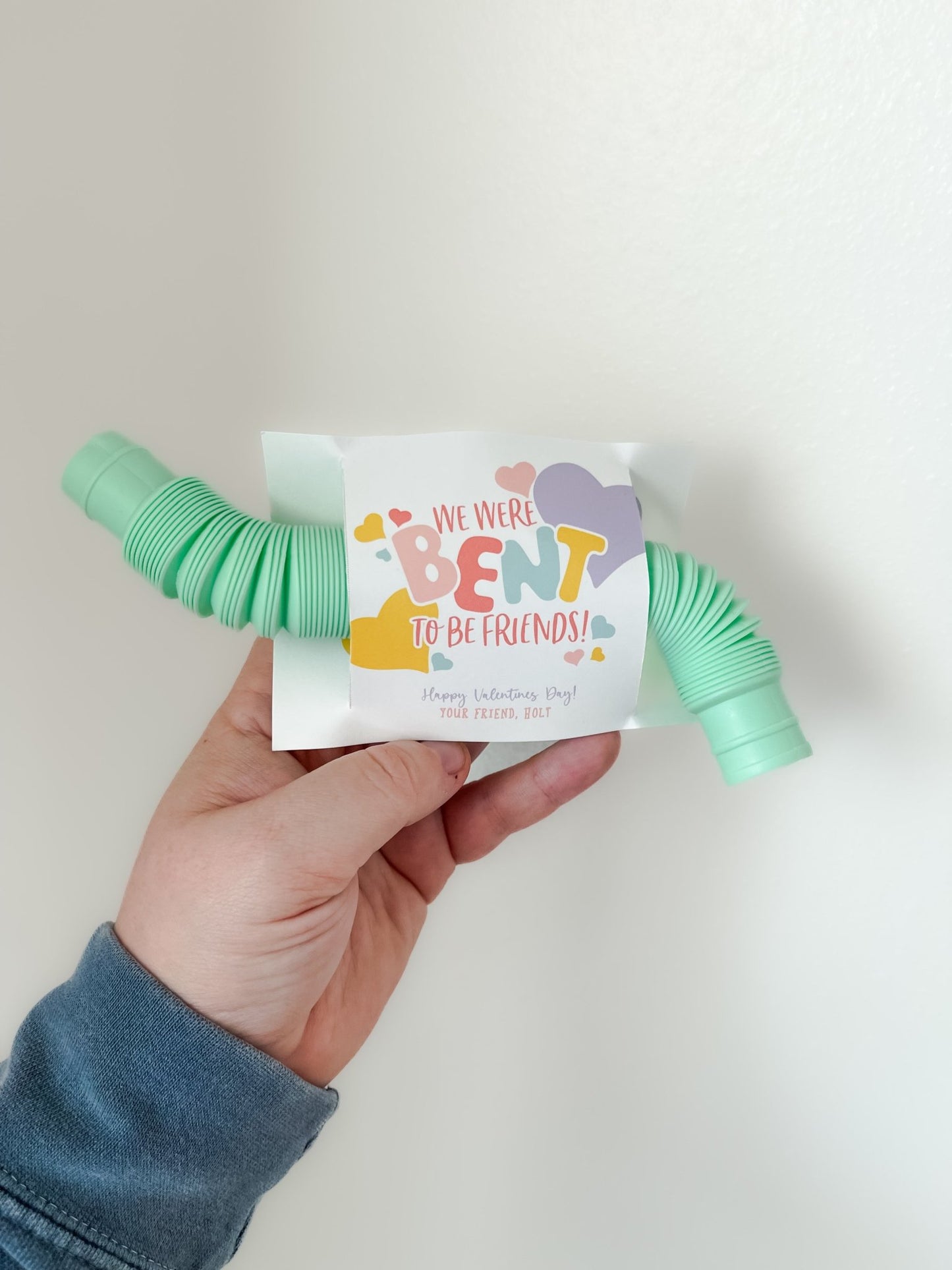 Fidget Pop Tube Valentine - High Peaks Studios