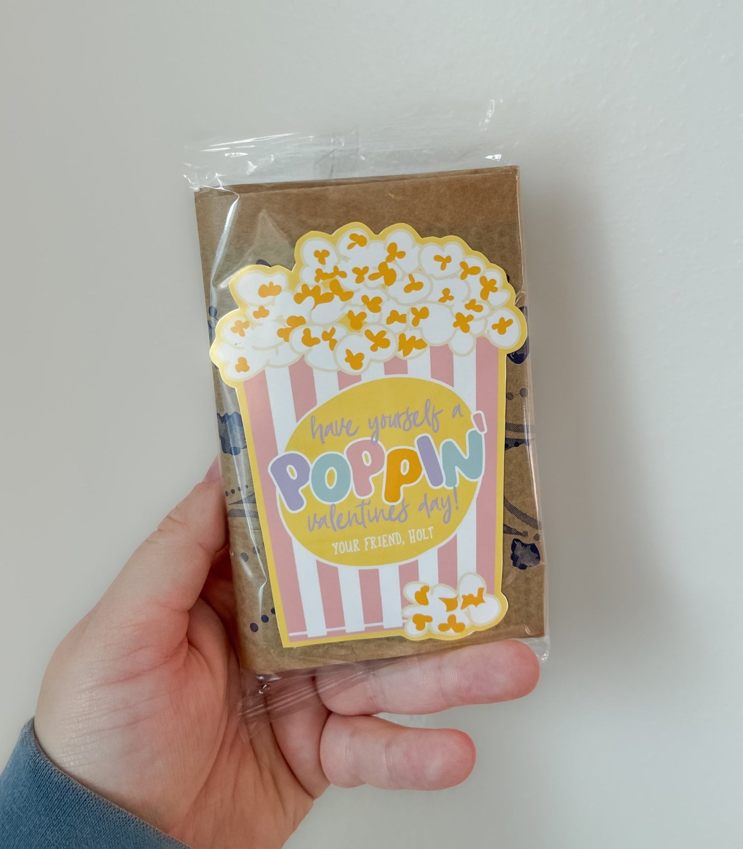 Popcorn Valentine Printables - High Peaks Studios