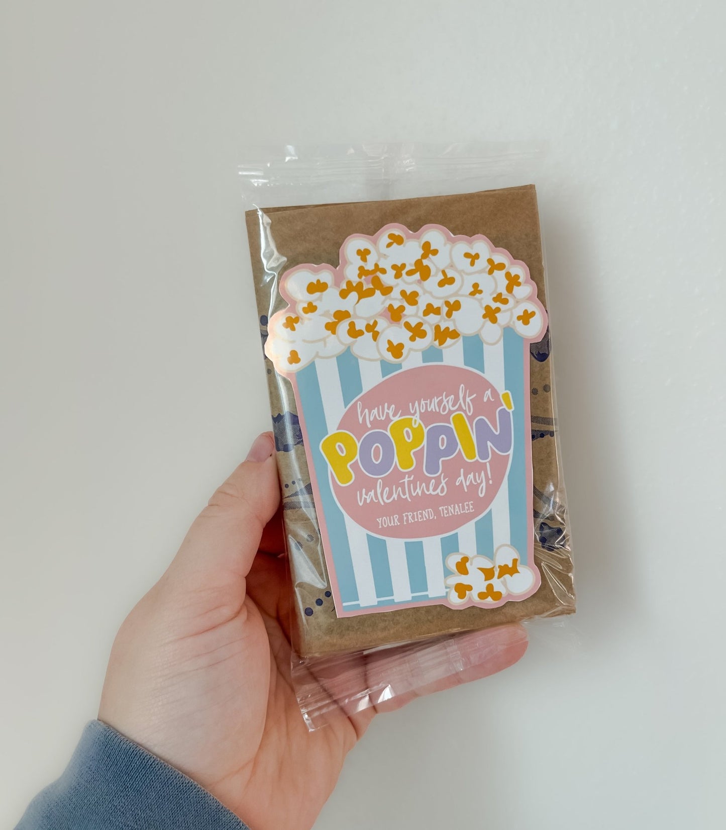 Popcorn Valentine Printables - High Peaks Studios