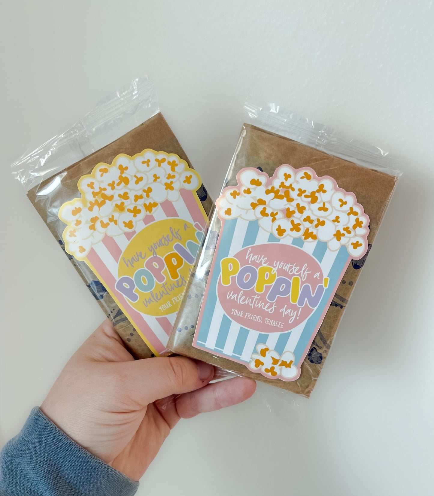 Popcorn Valentine Printables - High Peaks Studios