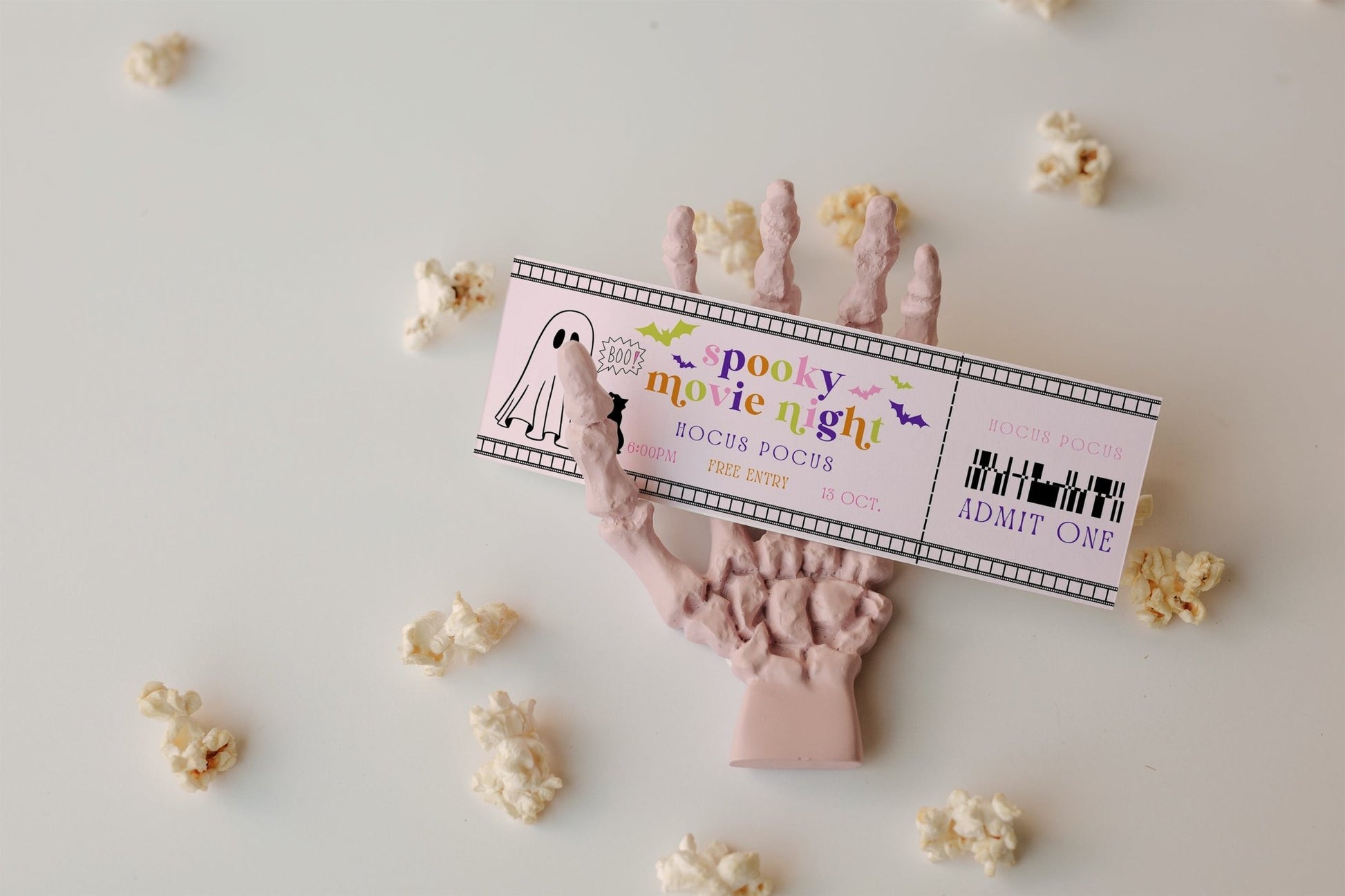 Spooky Halloween Movie Night Printable Set - High Peaks Studios