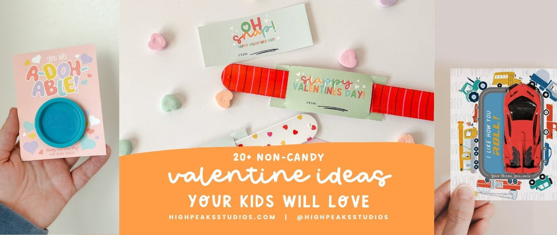 20+ Non-Candy Valentine Ideas Your Kids Will Love - High Peaks Studios LLC