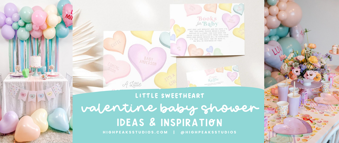 Little Sweetheart Valentine Baby Shower Ideas & Inspiration