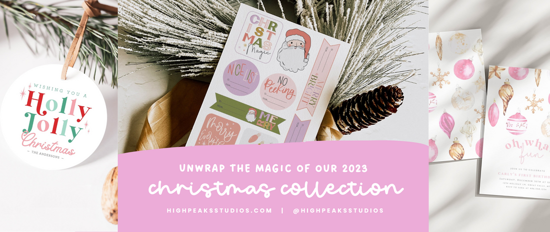 Unwrap the Magic of Our 2023 Christmas Collection - High Peaks Studios LLC