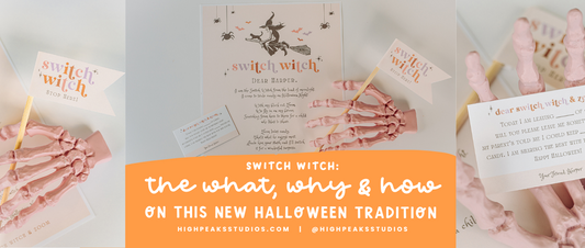 Switch Witch: The What, Why and How on this New Halloween Tradition - High Peaks Studios LLC