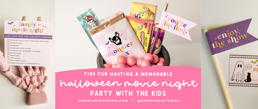 Tips for Hosting a Memorable Halloween Movie Night Party with the Kids - High Peaks Studios LLC