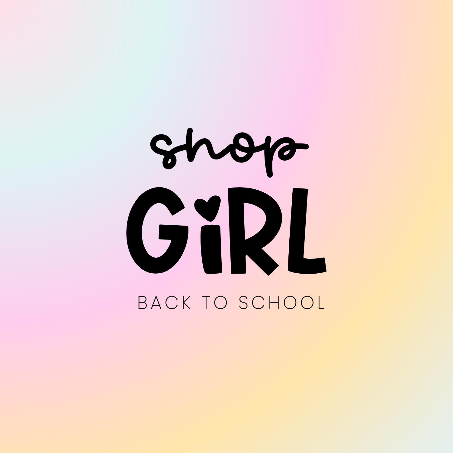 Shop Back to School With Girl - High Peaks Studios