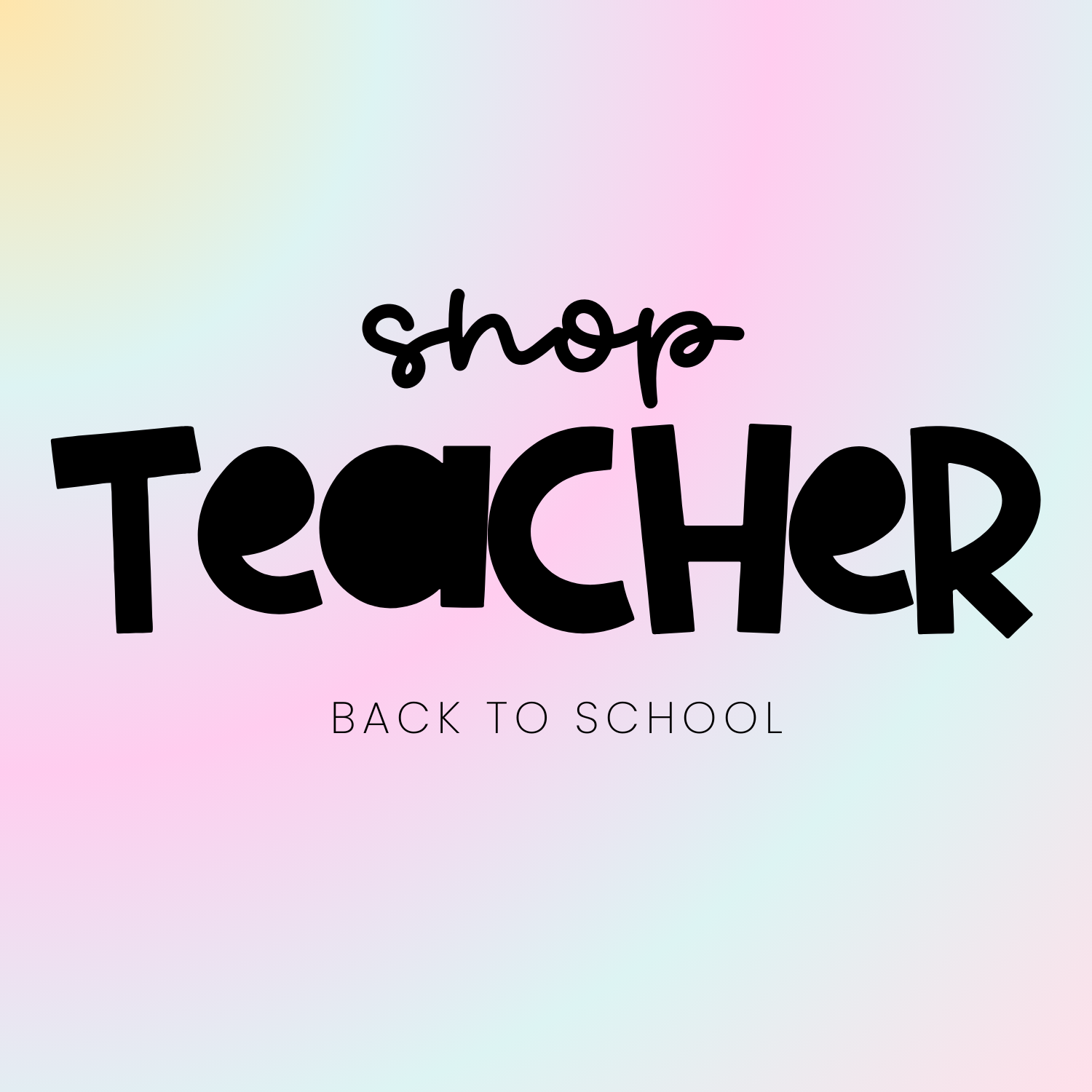 Shop back to school for teachers - High Peaks Studios