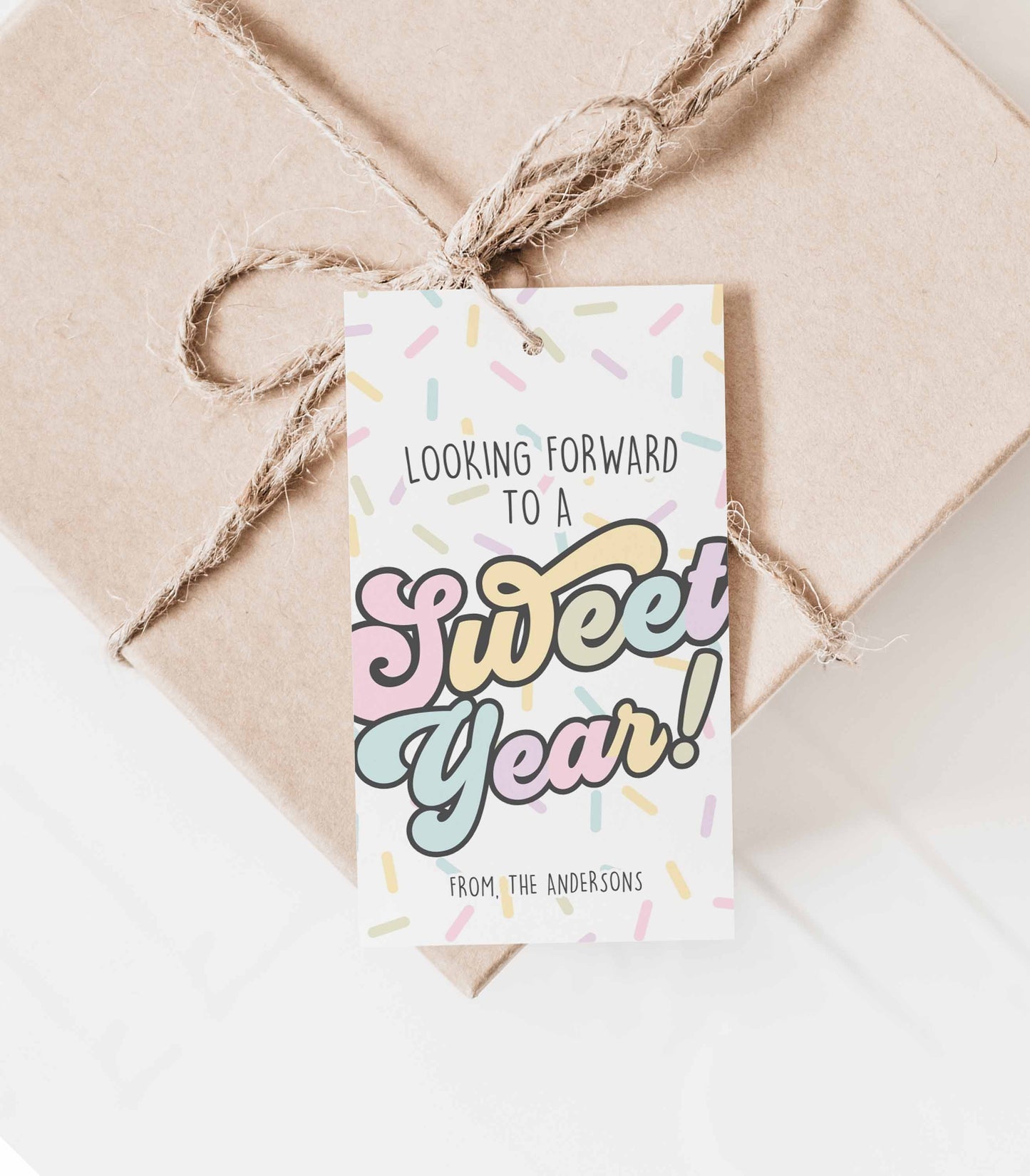 Sweet Year Back To School Gift Tag - High Peaks Studios