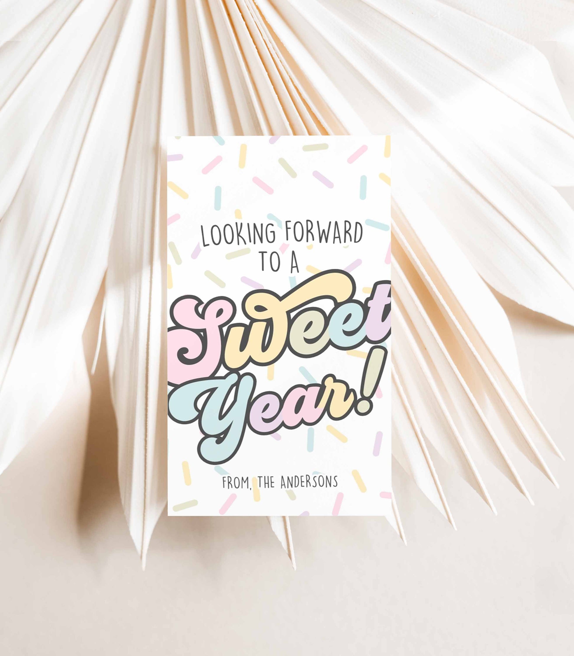 Sweet Year Back To School Gift Tag