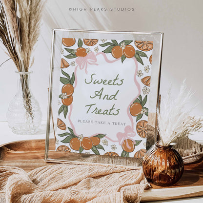 Sweets And Treats Party Sign Printable By High Peaks Studios