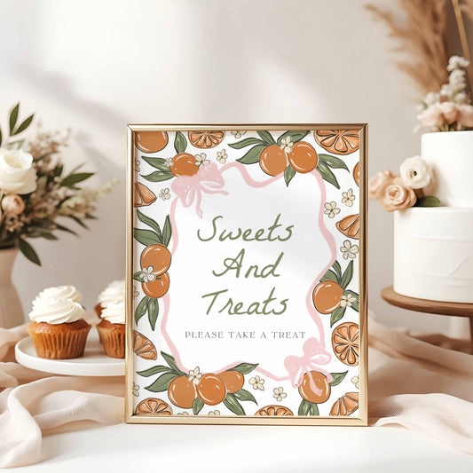 Sweets And Treats Party Sign Printable By High Peaks Studios
