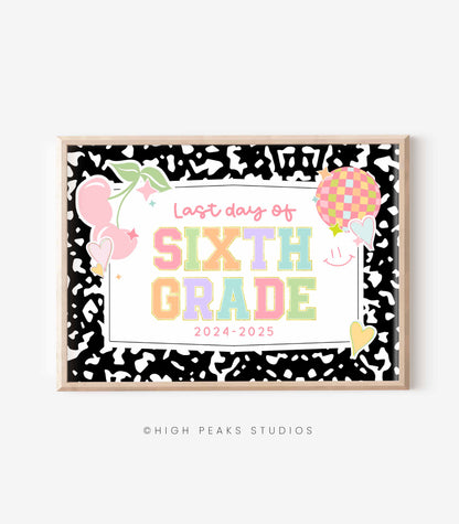 6th Grade Back To School Bundle - Patch Letters - High Peaks Studios