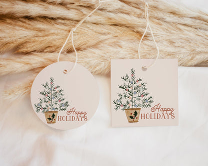 Christmas Gift Tags Set of 10 Printables - High Peaks Studios