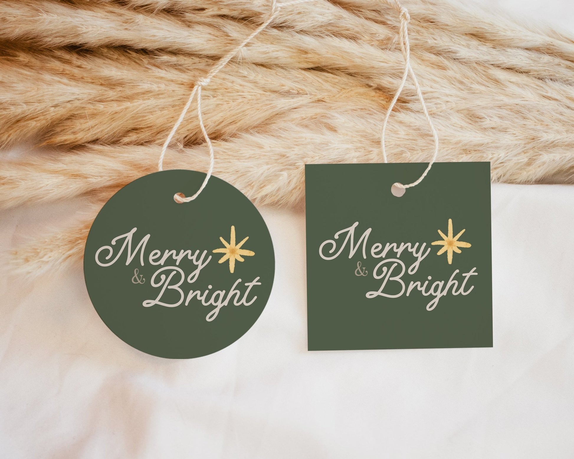 Christmas Gift Tags Set of 10 Printables - High Peaks Studios