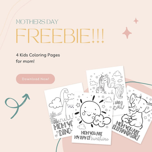 Free Mothers Day Coloring Pages - High Peaks Studios