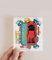 Hot Wheels Car Valentine Gift Printables – High Peaks Studios LLC