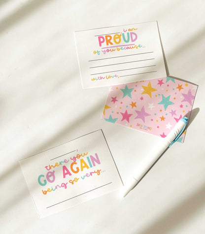 Kids Affirmation Prompt Cards; Empower Your Kids - High Peaks Studios