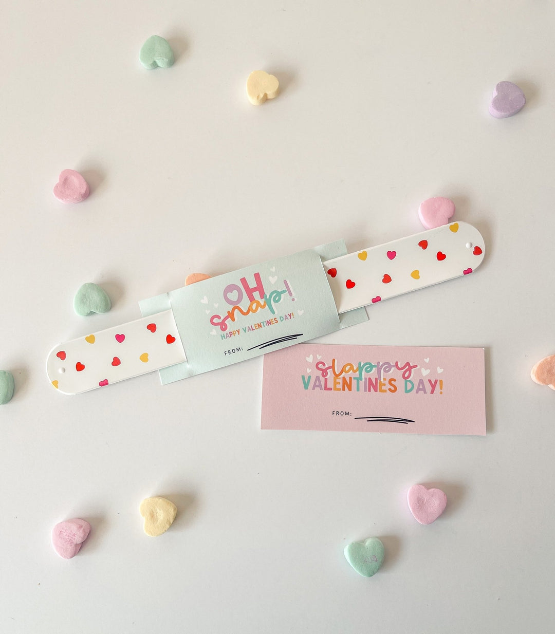 Slap Bracelet Valentine Printable - High Peaks Studios