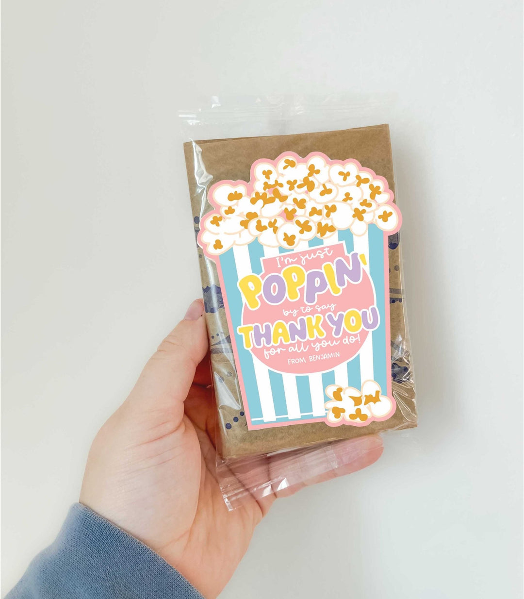 Teacher Appreciation Popcorn Printables – High Peaks Studios
